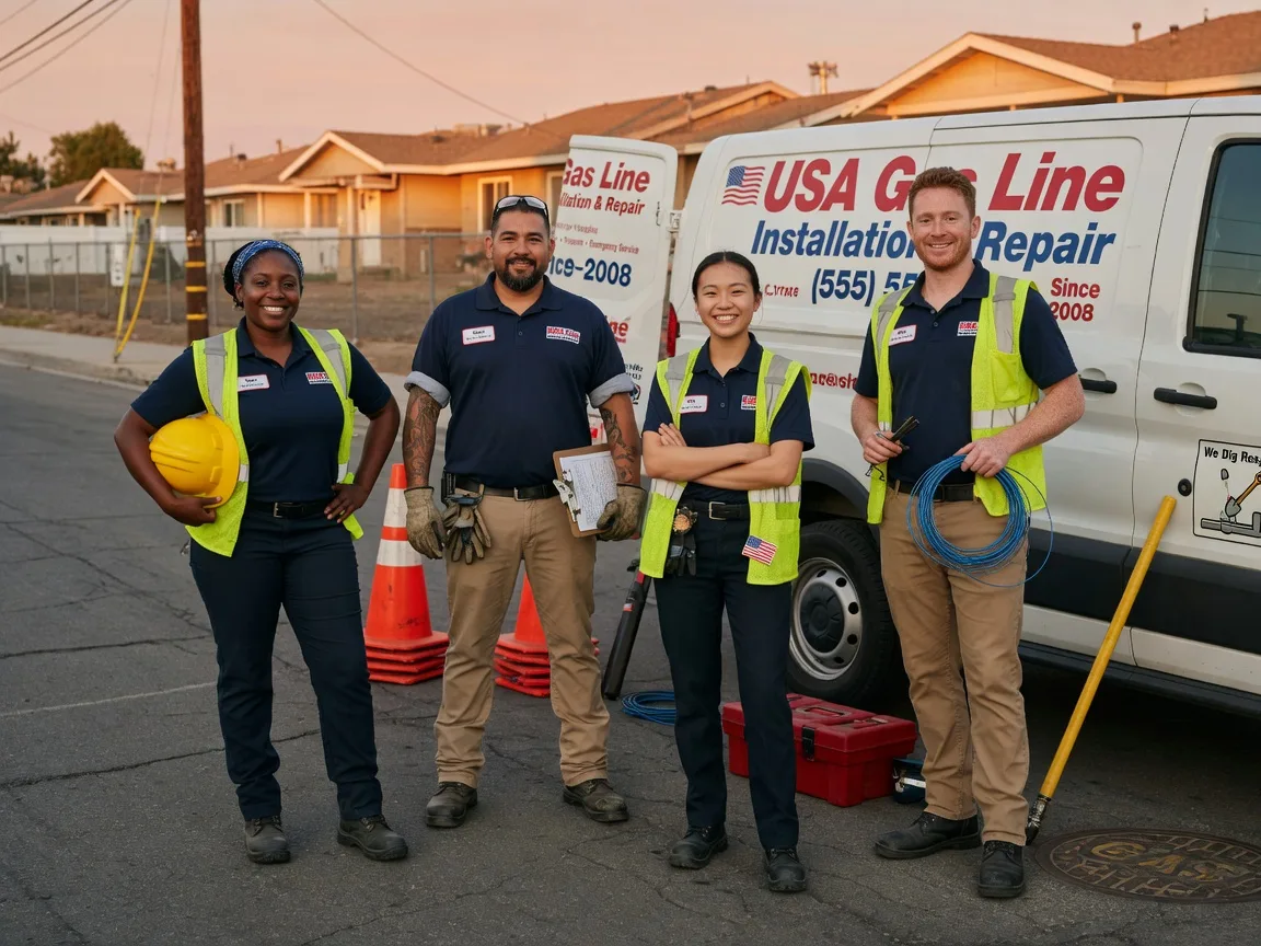 Gas Line Installation company in Dixie, WV